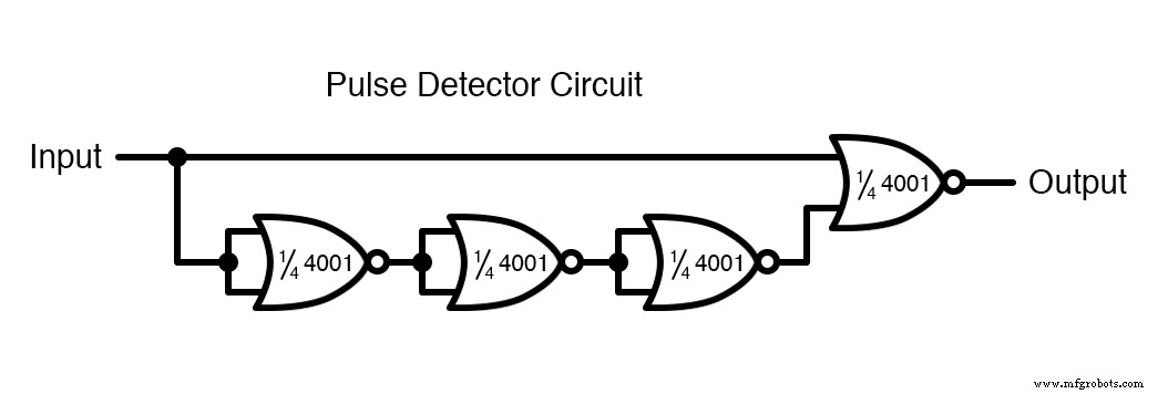 Сборка RS-триггера на элементах NAND: импульсный детектор и дребезг контактов