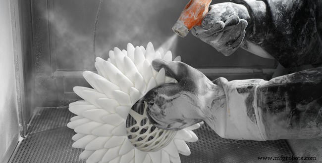 Постобработка в промышленной 3D-печати: Движение к автоматизации