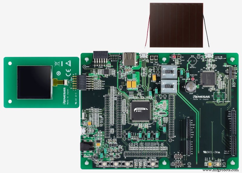 Оценочный комплект Renesas RE01 — питание энергонезависимых IoT-решений