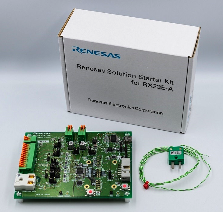 Renesas Solution Starter Kit ускоряет аналоговое проектирование с 24‑битным дельта‑сигма ADC