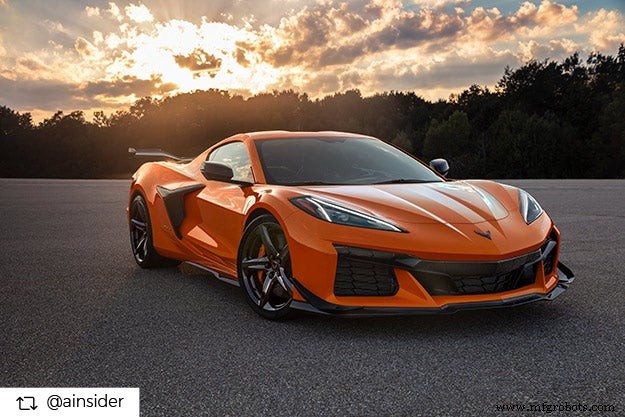 2023 Corvette Z06: 5-спицевые карбоновые колеса для непревзойденной производительности