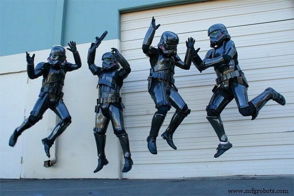 Карбоновые штурмовики: инженеры San Diego Composites создали Star Wars-броню из композитов