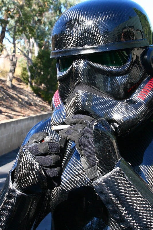 Карбоновые штурмовики: инженеры San Diego Composites создали Star Wars-броню из композитов