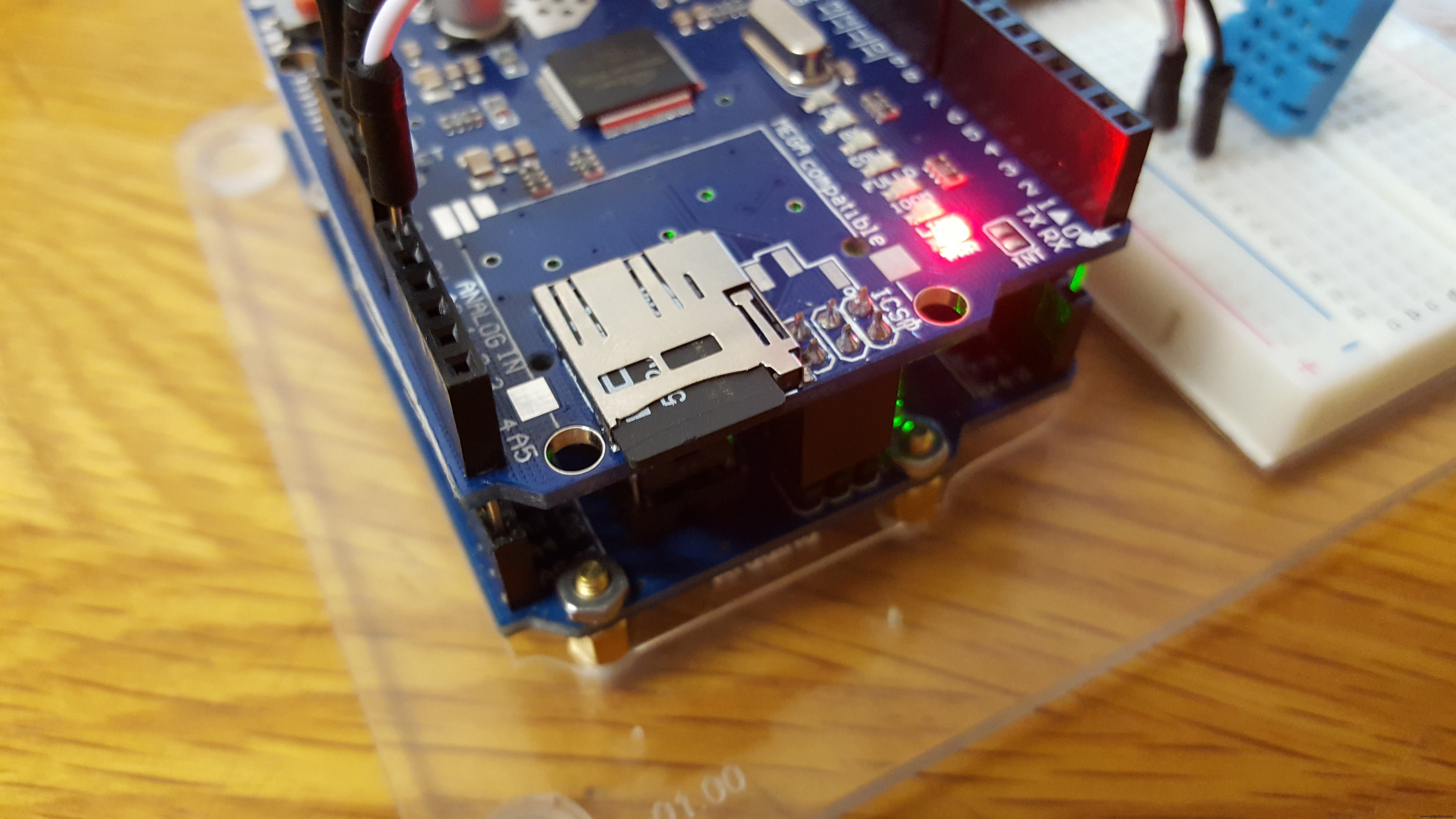 Логгер температуры и влажности на Arduino с DHT11 и Ethernet Shield