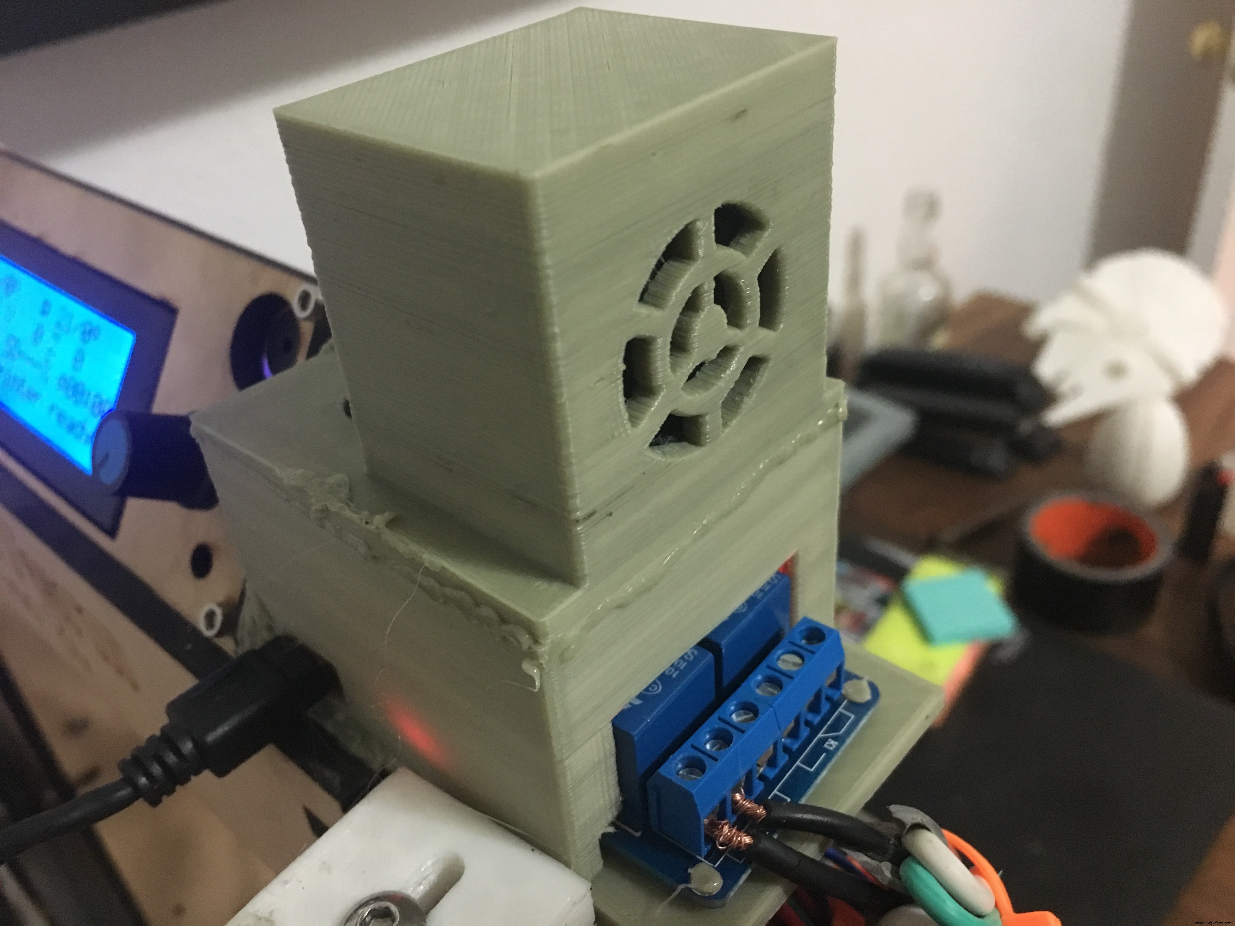 Пожарная безопасность 3D-принтера: умная система обнаружения дыма