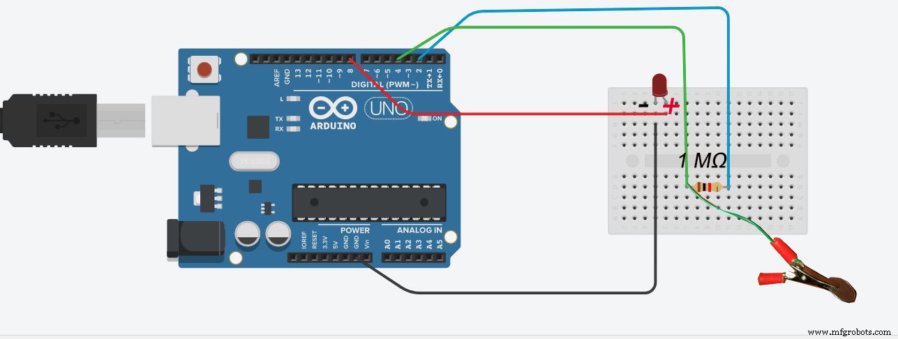 Сенсорный выключатель LED на Arduino UNO: простой DIY-проект