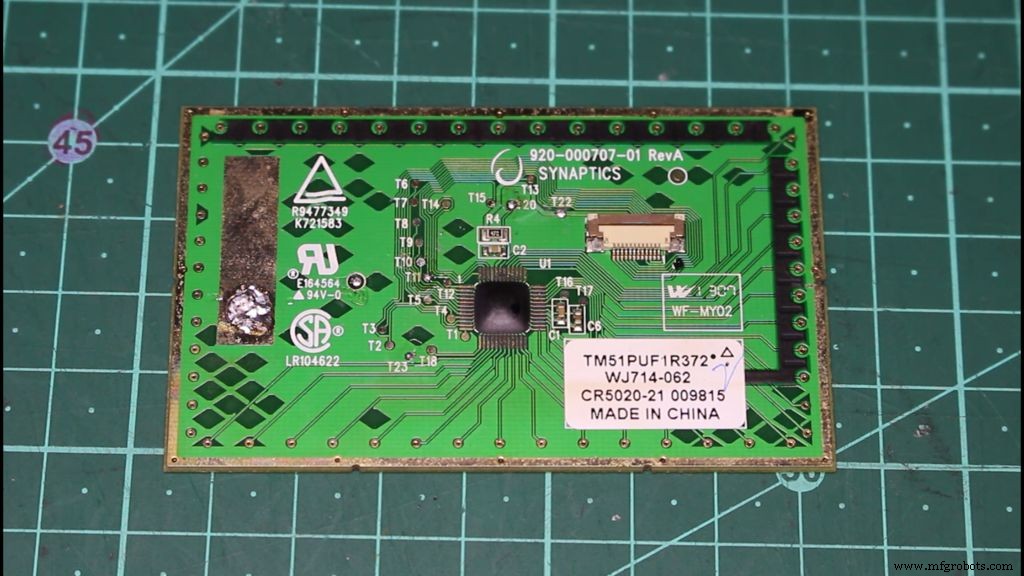 DIY USB-трекпад на Arduino: превращаем старый ноутбучный тачпад в современное устройство ввода