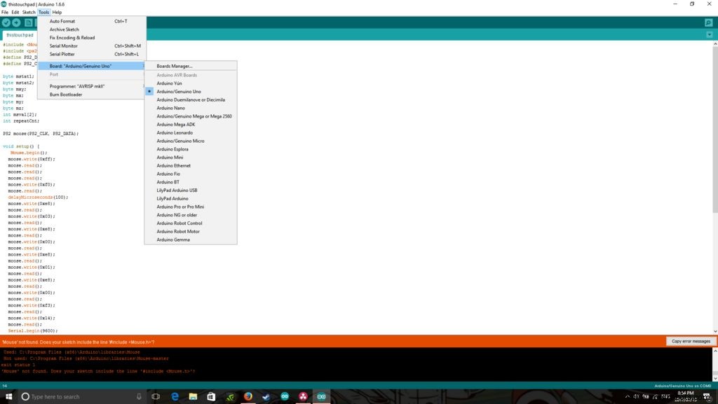 DIY USB-трекпад на Arduino: превращаем старый ноутбучный тачпад в современное устройство ввода