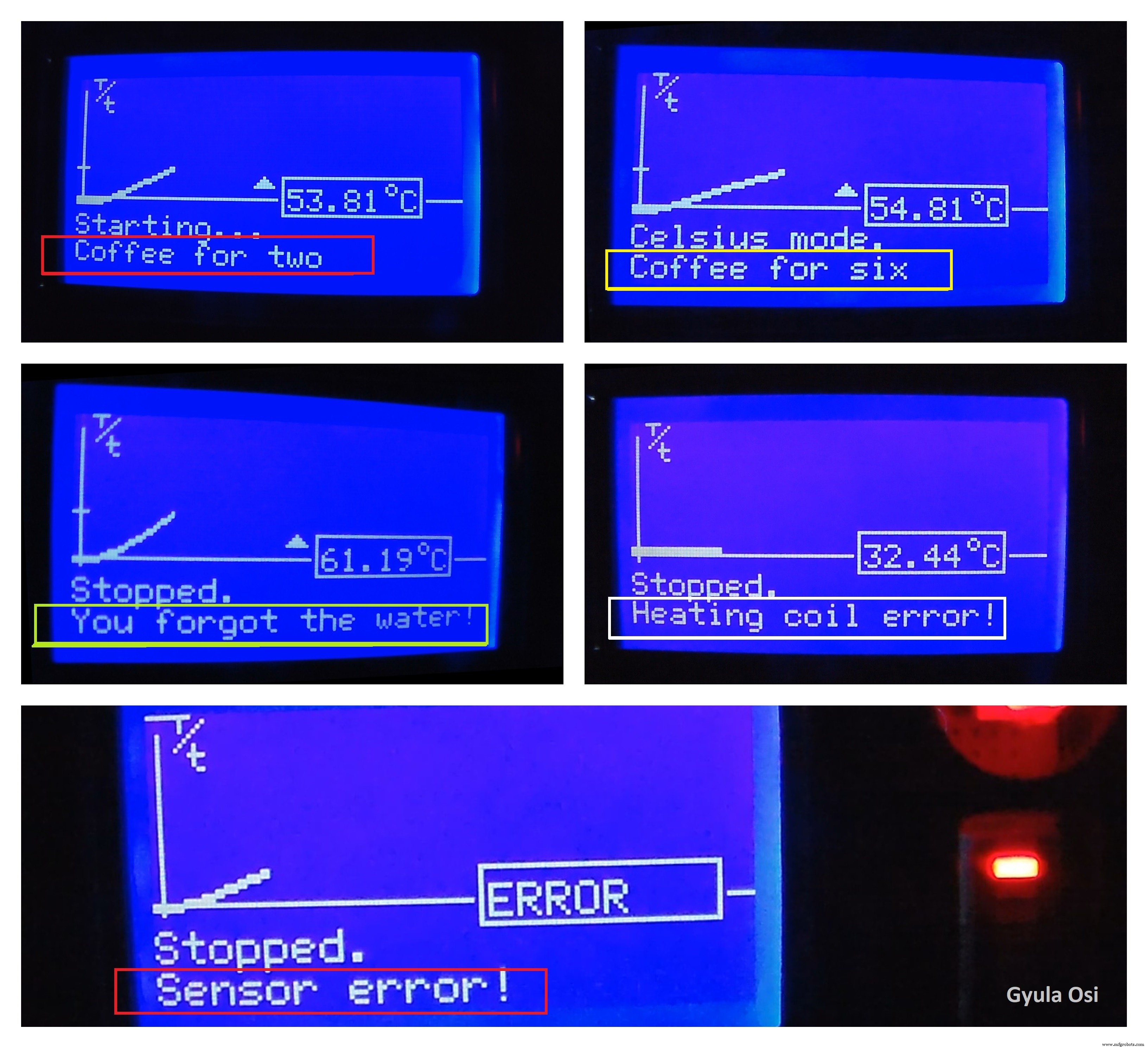 Умная кофемашина на Arduino с Bluetooth-управлением и мониторингом температуры