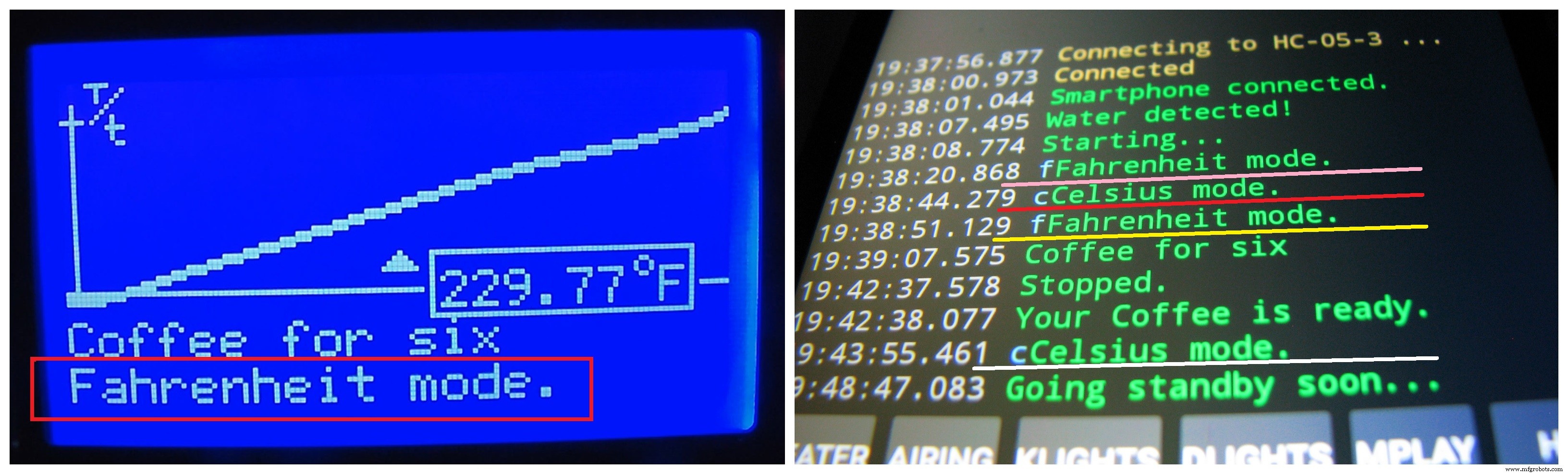 Умная кофемашина на Arduino с Bluetooth-управлением и мониторингом температуры