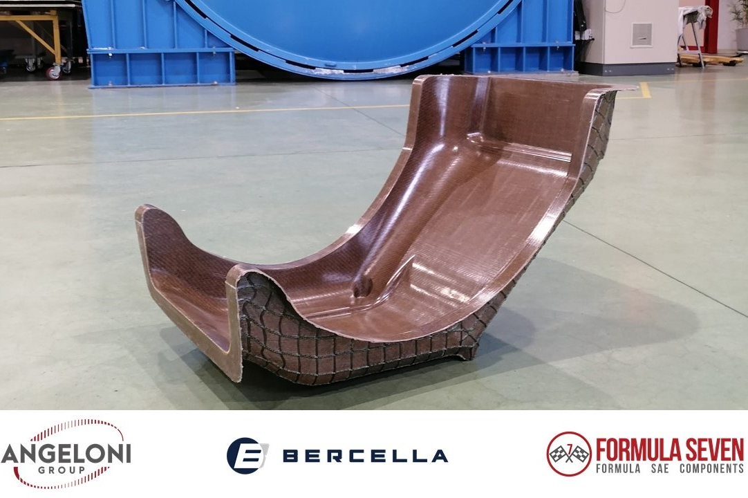 Bercella и Formula Seven пионерствуют в эко-сиденье из 100% натуральных волокон для Formula SAE