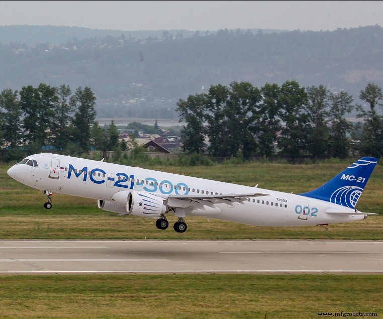 MC-21 «Иркут» проходит третий этап летных испытаний к сертификации ЕАС