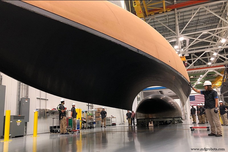 Первая в истории полностью американская обтекатель с композитами OOA отправлена в космос