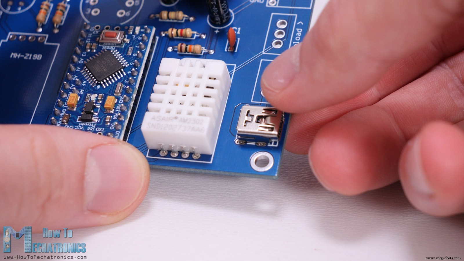 Сборка DIY монитора качества воздуха: PM2.5, CO2, VOC, озон, температура и влажность на Arduino