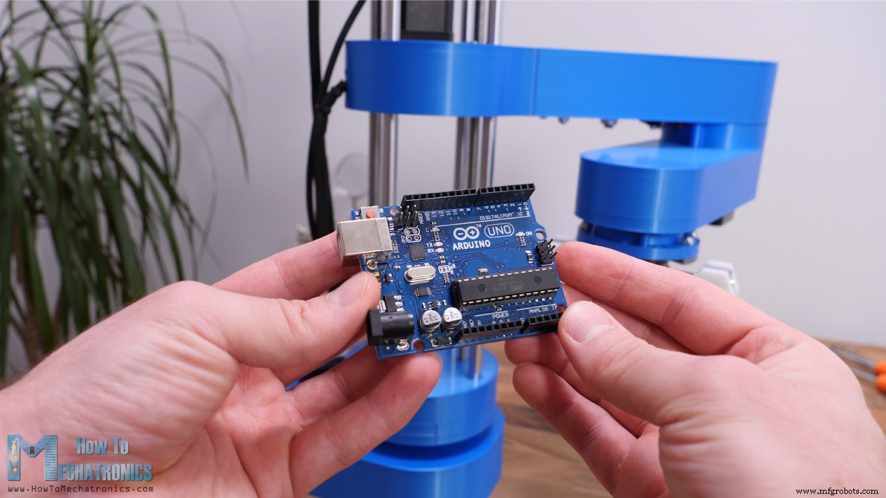 Построение DIY SCARA-робота на Arduino — полное руководство