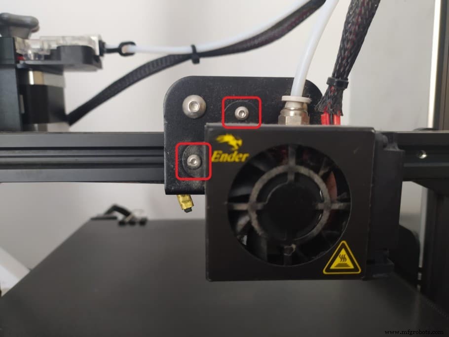 Пошаговая замена сопла на Ender 3, Ender 3 Pro и Ender 3 V2