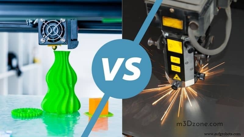 3D-принтеры vs лазерные резаки: аддитивное против вычитающего производства