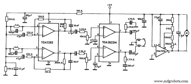 Усилительный ИС TDA2822: Подробное техническое руководство