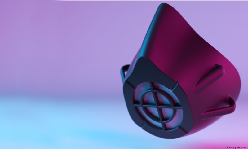 Многоразовая 3D-печатаемая маска Fast Radius — DIY дизайн