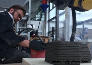 3D-печать бетона: революция в строительстве с точной робототехникой
