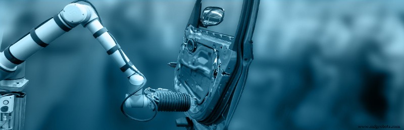 Повышение эффективности автопроизводства с коллаборативными руками Universal Robots
