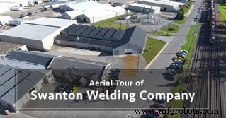 Swanton Welding: воздушный тур по объектам металлофаabricации